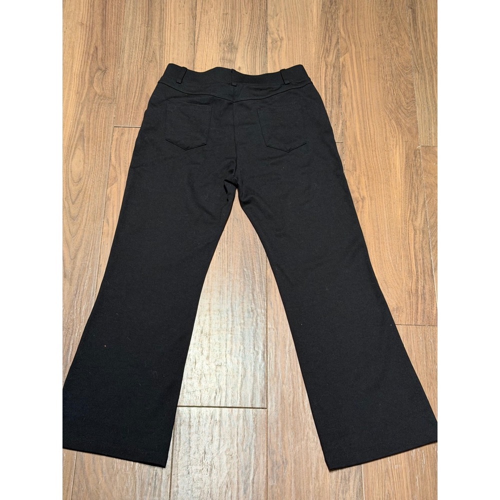 Tapata Womens Black Flare Leg Dress Pants Trousers Size 26 Short NWT - Picture 2 of 6